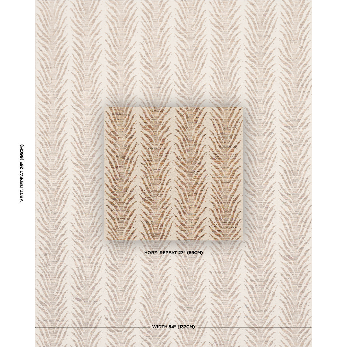 Creeping Fern - Mediterranean Spice - Schumacher 75454 Fabric - Schumacher Fabric