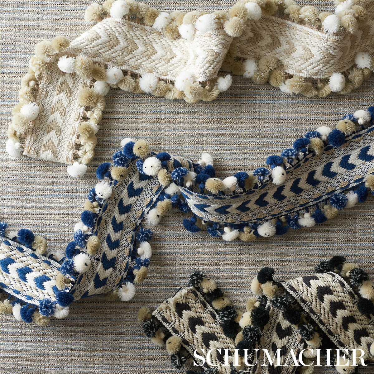 MARACANA-POM-TAPE-LINEN-SCHUMACHER-75650 - Schumacher Recortar