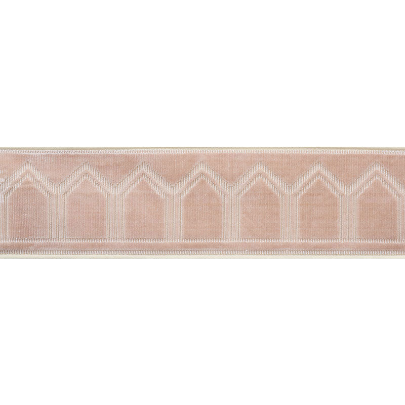 VIZIER-VELVET-TAPE-BLUSH-SCHUMACHER-75733 - Schumacher Recortar