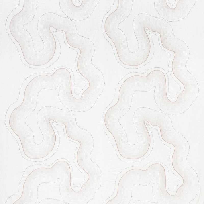 TOPO-BEADED-SHEER-BLUSH-SCHUMACHER-75900 - Schumacher Fabric