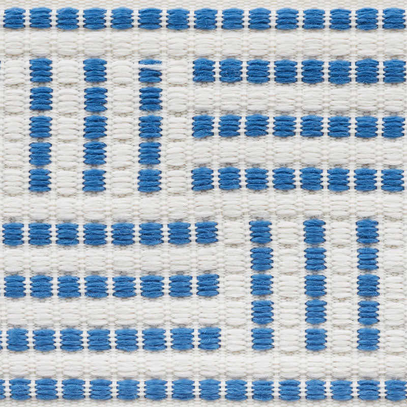 BRICKELL-TAPE-INDOOR-OUTDOOR-BLUE-SCHUMACHER-75960 - Schumacher Trim