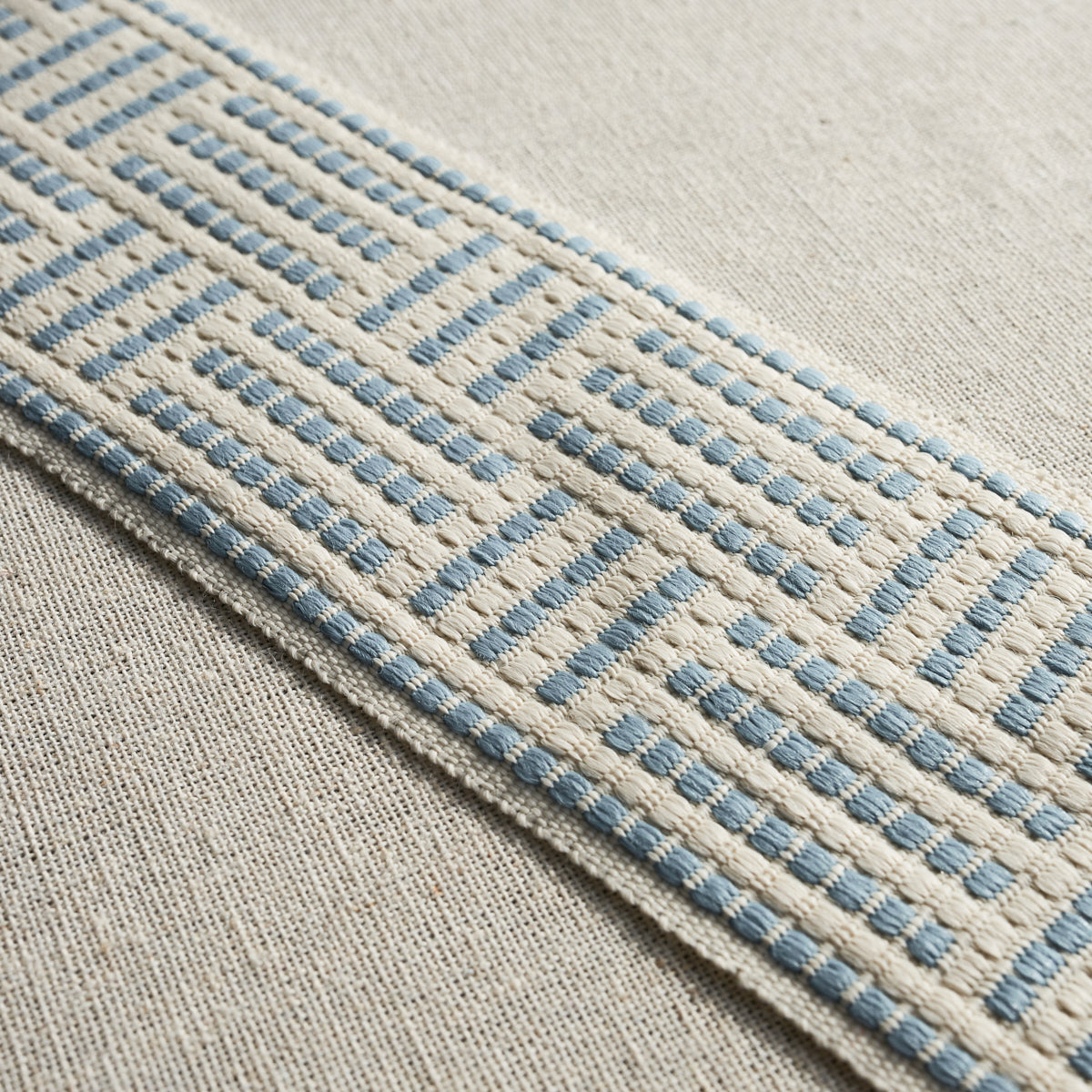 BRICKELL-TAPE-INDOOR-OUTDOOR-SKY-SCHUMACHER-75962 - Schumacher Trim