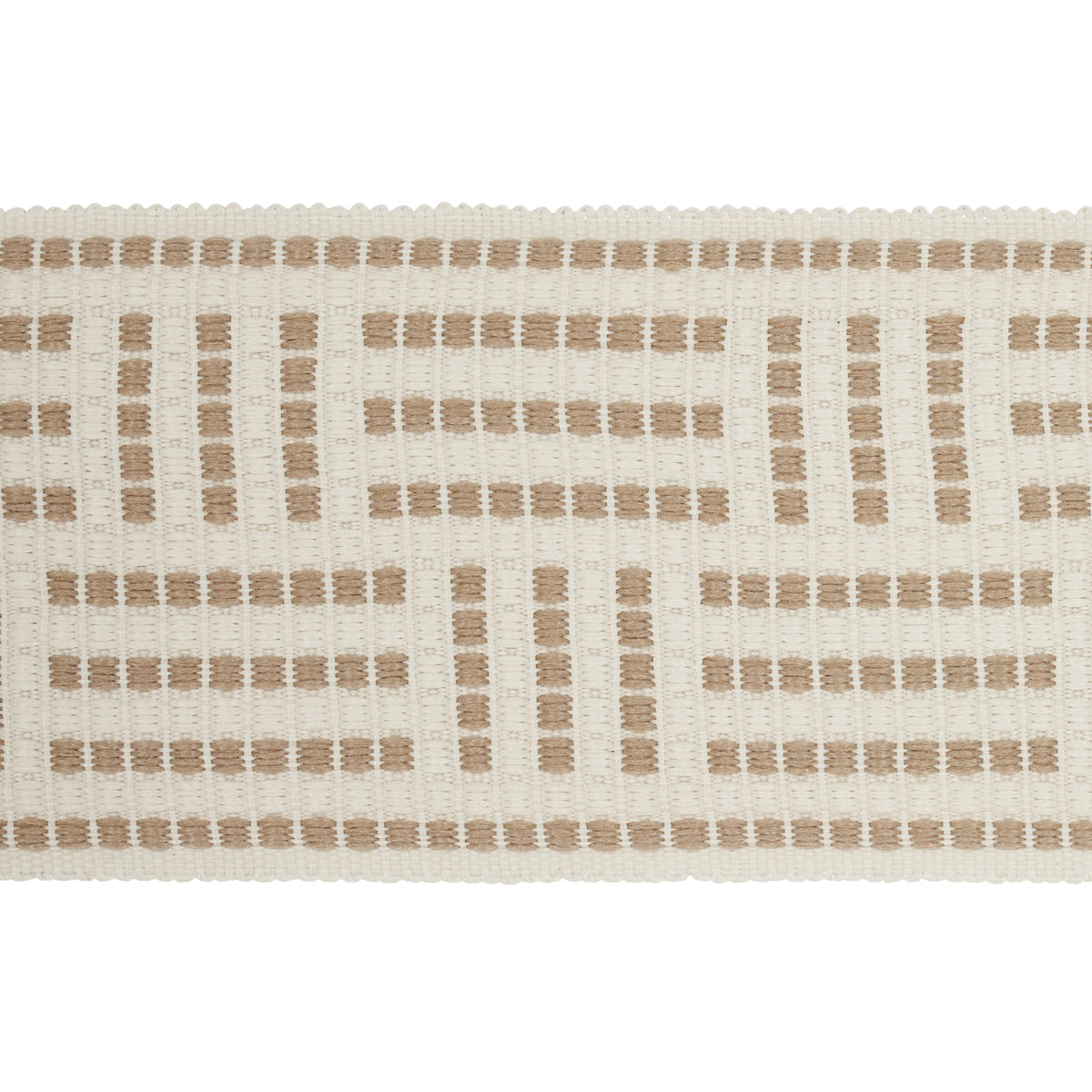 BRICKELL-TAPE-INDOOR-OUTDOOR-NEUTRAL-SCHUMACHER-75963 - Schumacher Trim