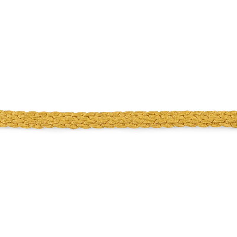 BRAIDED-LINEN-TAPE-NARROW-GOLD-SCHUMACHER-76273 - Schumacher Trim