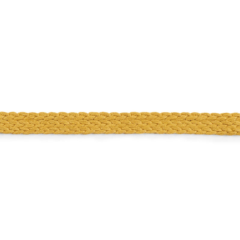 BRAIDED-LINEN-TAPE-MEDIUM-GOLD-SCHUMACHER-76283 - Schumacher Trim