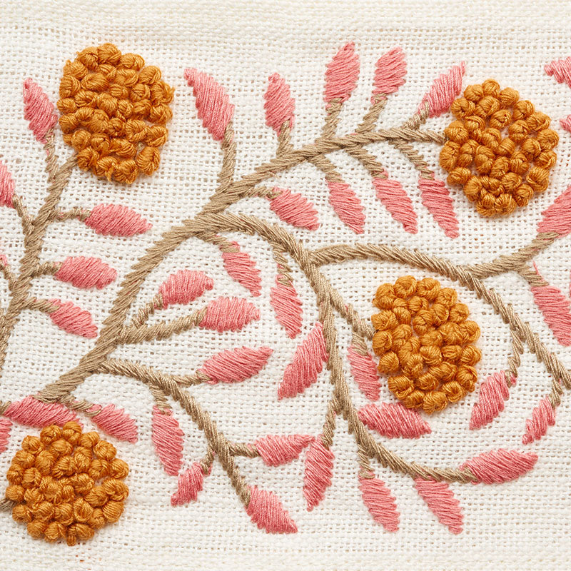ASHOKA-TAPE-ORANGE-PINK-SCHUMACHER-76291 - Schumacher Trim