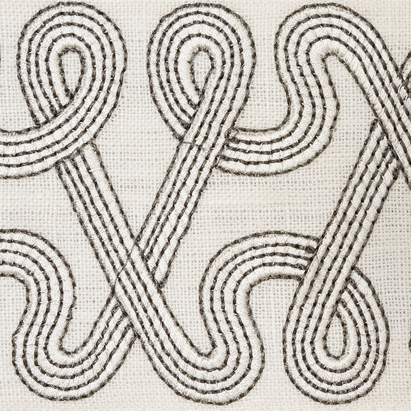 FREEFORM-EMBROIDERED-TAPE-DOVE-SCHUMACHER-76730 - Schumacher Trim
