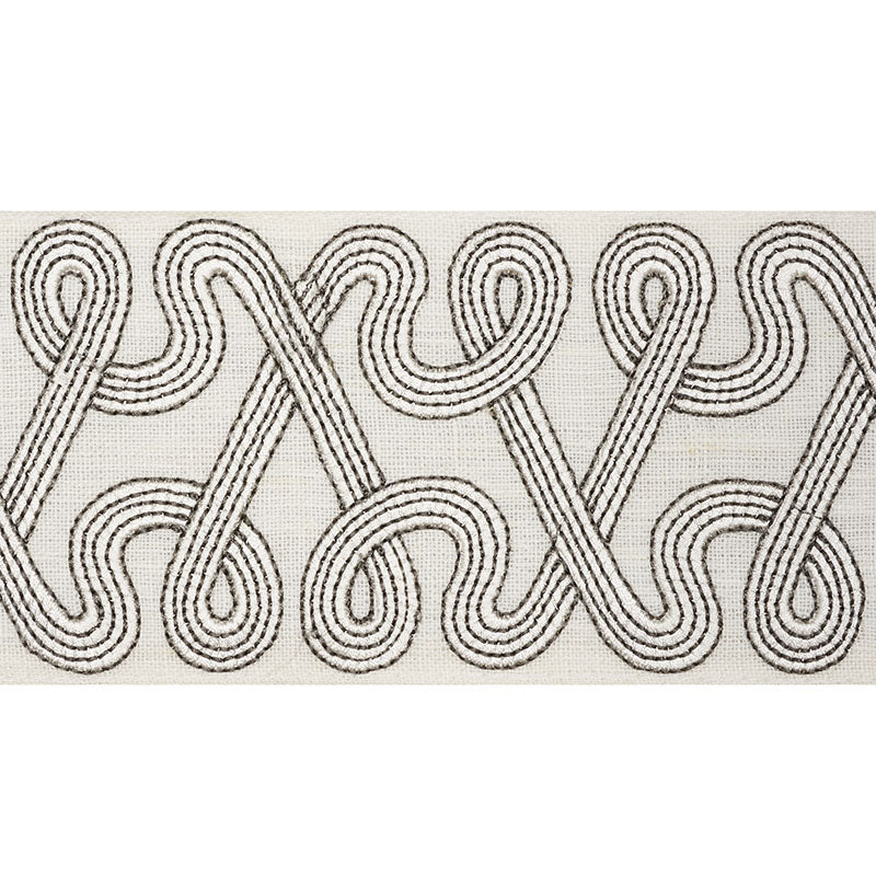 FREEFORM-EMBROIDERED-TAPE-DOVE-SCHUMACHER-76730 - Schumacher Trim