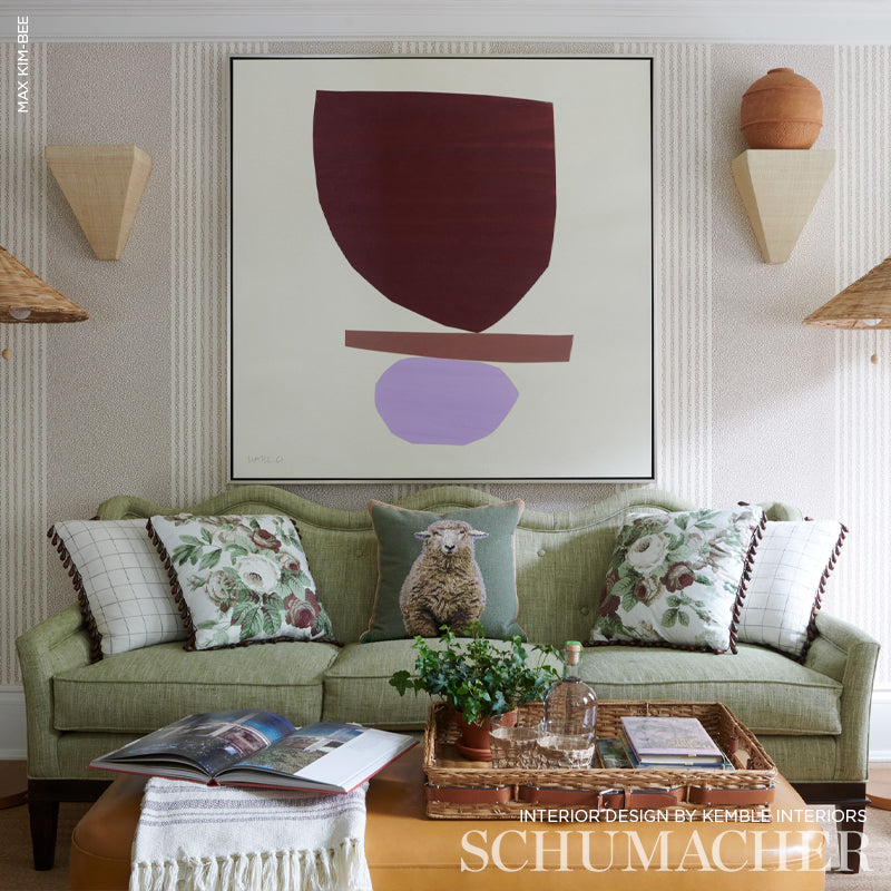 Marietta - Black - Schumacher 76771 Fabric - Schumacher Fabric