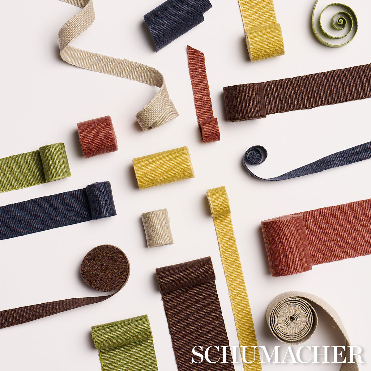MATHIAS-LINEN-TAPE-MEDIUM-MAIZE-SCHUMACHER-76865 - Schumacher Recortar