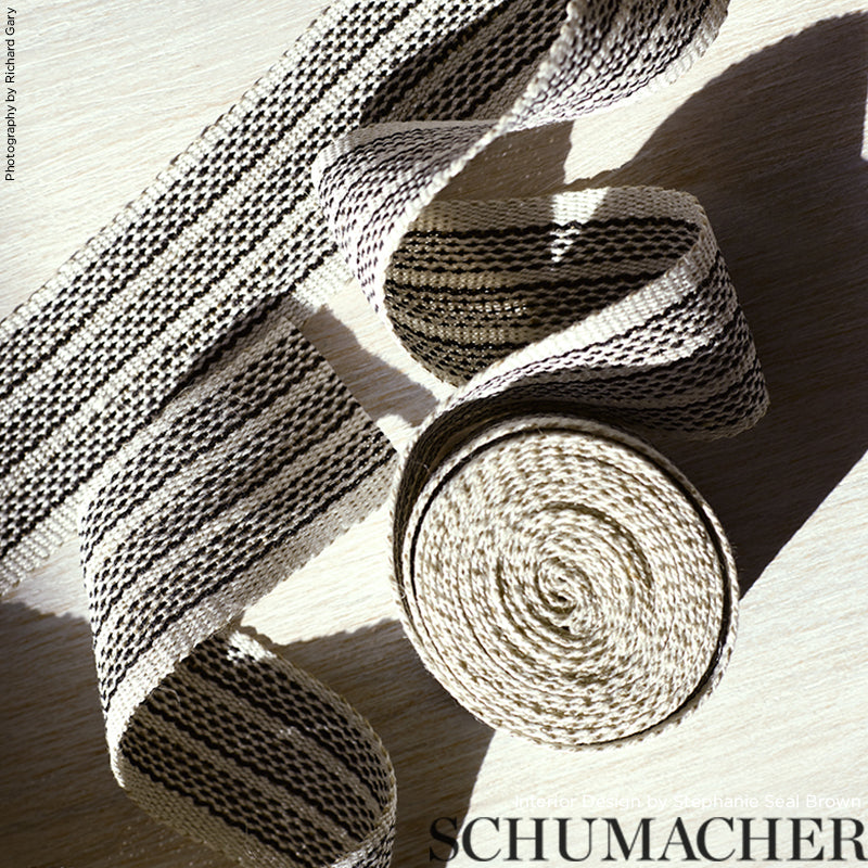 AGNES-MEDIUM-TAPE-WHITE-BLACK-SCHUMACHER-77070 - Schumacher Trim