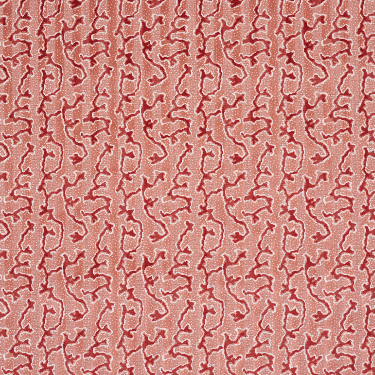 Corail Velvet - Coral - Schumacher 77133 Fabric - Schumacher Fabric