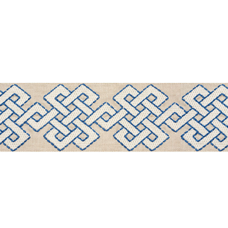 CHESTERTON-TAPE-BLUE-SCHUMACHER-77221 - Schumacher Trim