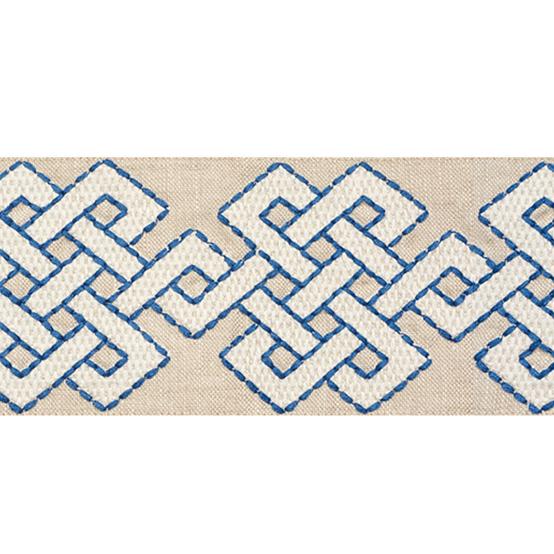 CHESTERTON-TAPE-BLUE-SCHUMACHER-77221 - Schumacher Trim