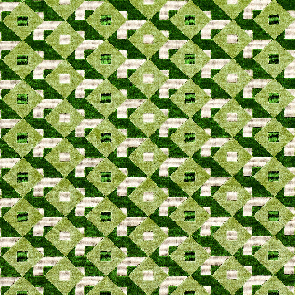 DAZZLE-SHIP-VELVET-VERDANT-SCHUMACHER-77244 - Schumacher Fabric