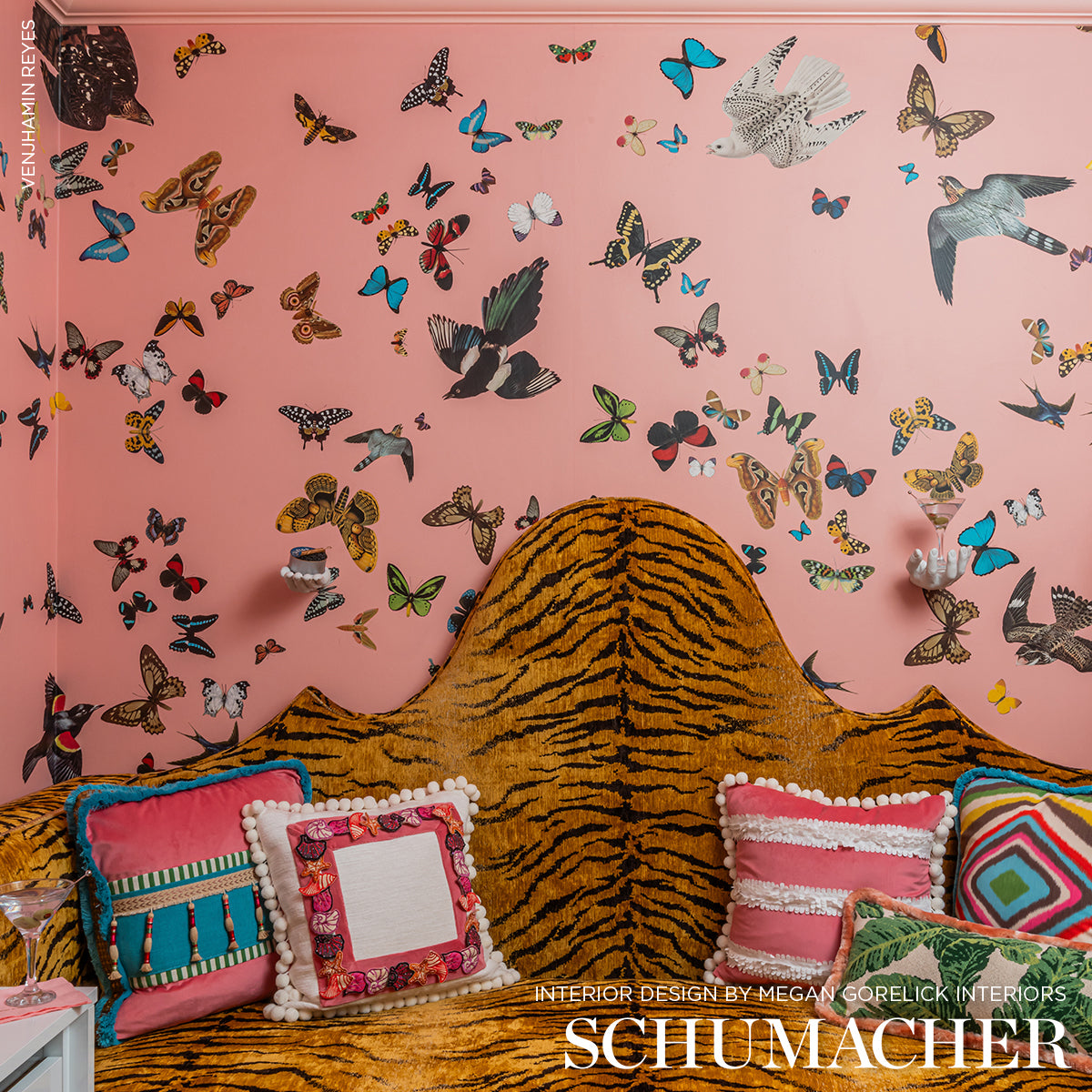 SEA-TREASURES-TAPE-PINK-SCHUMACHER-77261 - Schumacher Trim