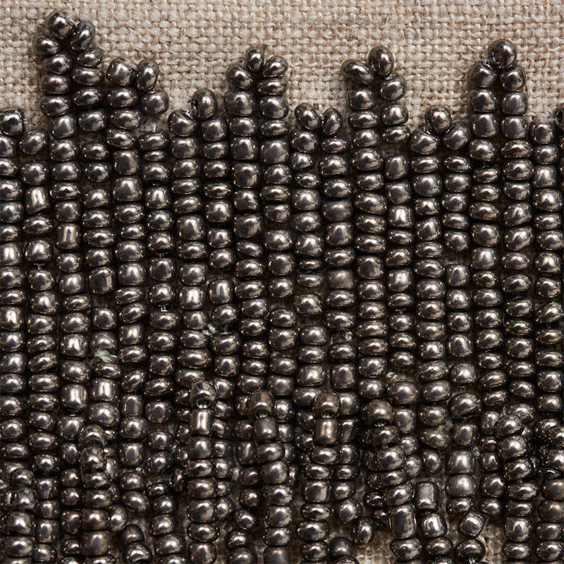 STARLING-BEADED-FRINGE-PEWTER-SCHUMACHER-77370 - Schumacher Trim