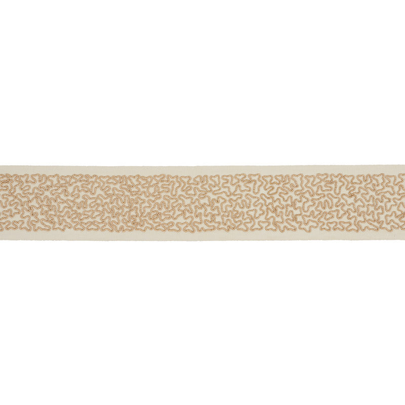 VERMICELLI-BEADED-TAPE-GOLD-SCHUMACHER-77481 - Schumacher Recortar
