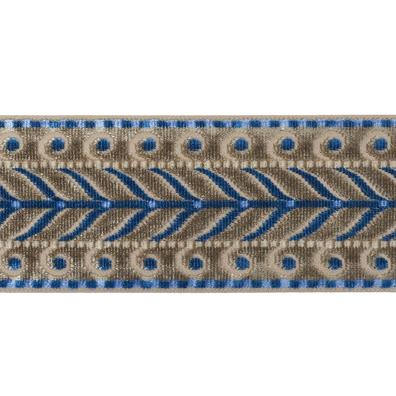 MARION-VELVET-TAPE-TAUPE-SCHUMACHER-77622 - Schumacher Recortar