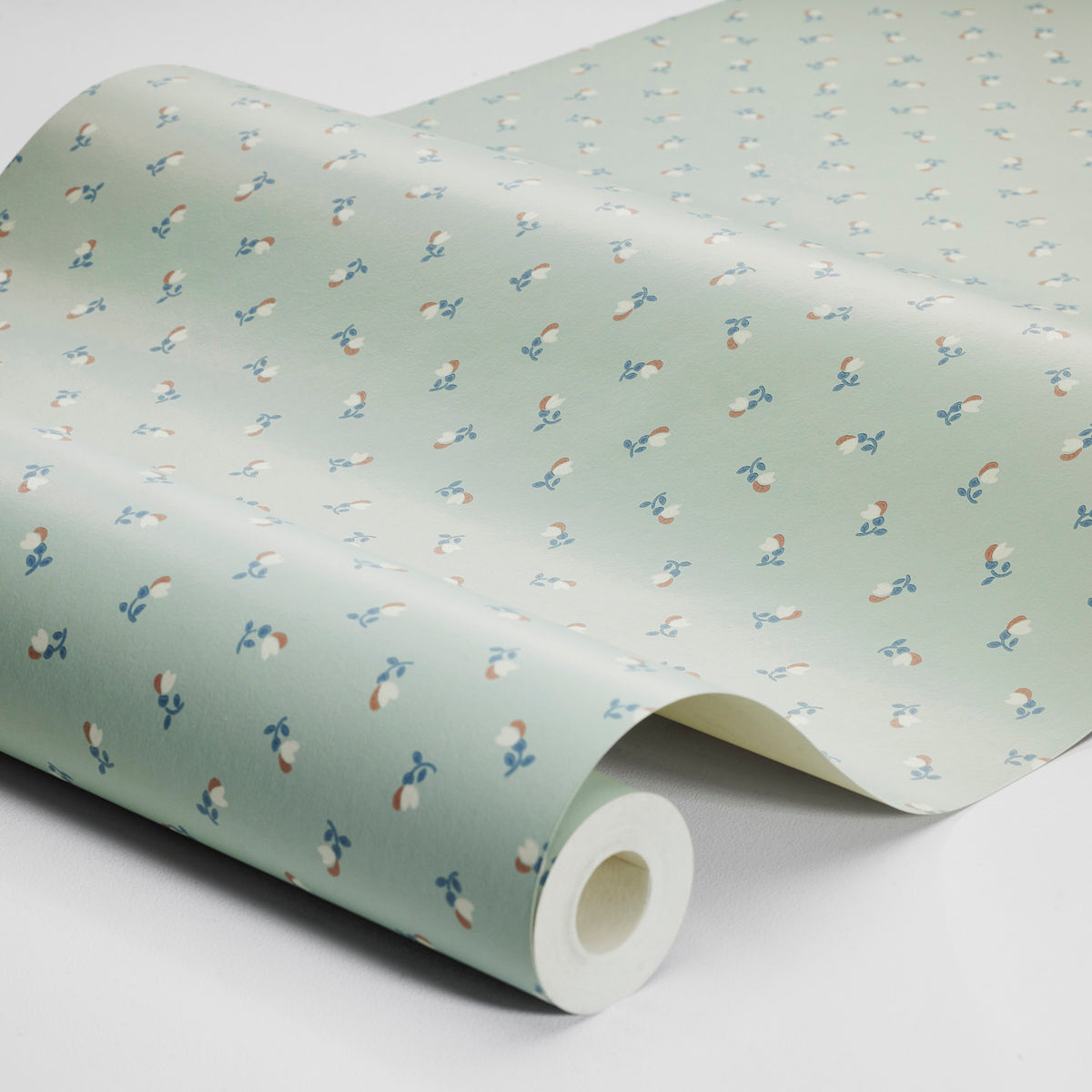 Petite Chérie - Aqua - Schumacher 7782 Wallpaper - Schumacher Wallpaper