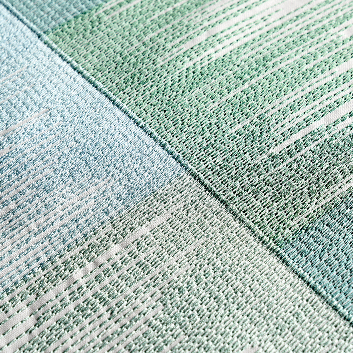 SUNBURST-STRIPE-EMBROIDERY-MINERAL-SCHUMACHER-78403 - Schumacher Fabric