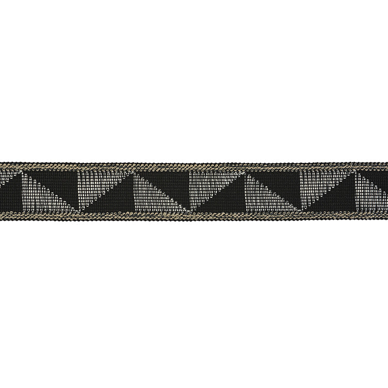 TEAGUE-TAPE-INDOOR-OUTDOOR-BLACK-SCHUMACHER-78532 - Schumacher Recortar