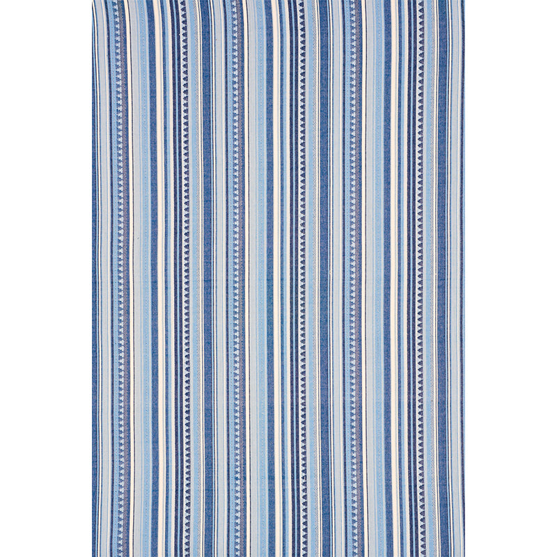 ZUNI-STRIPE-BLUE-SCHUMACHER-78731 - Schumacher Fabric