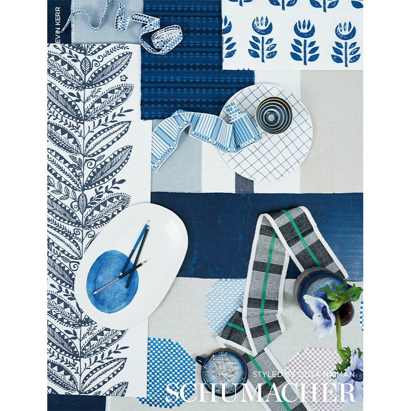 CARMO-TAPE-NARROW-INDIGO-SCHUMACHER-78990 - Schumacher Trim