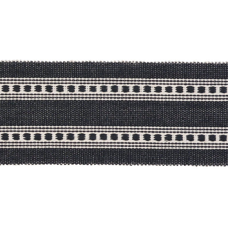 LUBECK-TAPE-CHARCOAL-SCHUMACHER-79113 - Schumacher Recortar