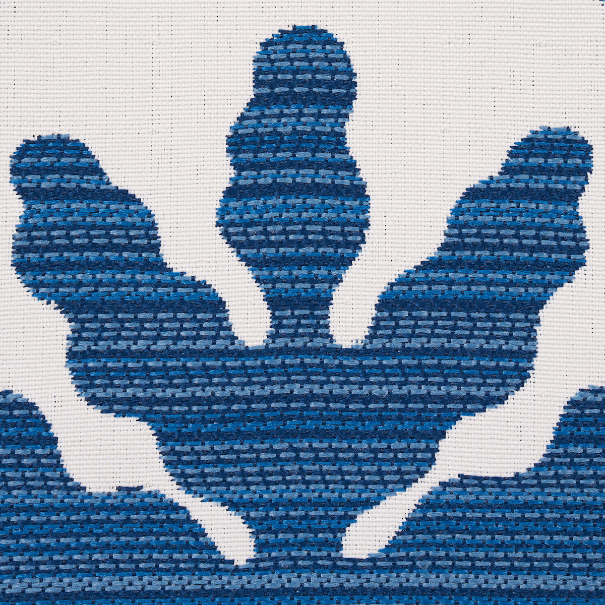 PALMA-SOLA-INDOOR-OUTDOOR-NAVY-SCHUMACHER-79180 - Schumacher Fabric