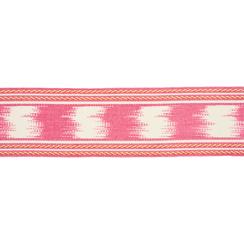 BANYAN-IKAT-TAPE-PINK-SCHUMACHER-79301 - Schumacher Trim