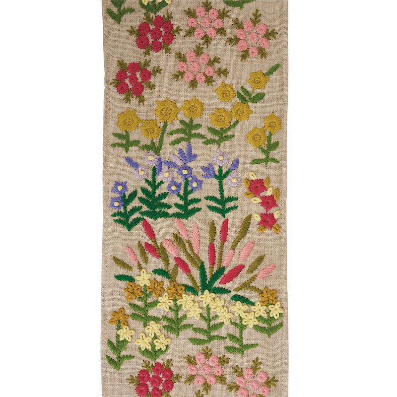 LULA-EMBROIDERED-TAPE-NATURAL-SCHUMACHER-79311 - Schumacher Recortar