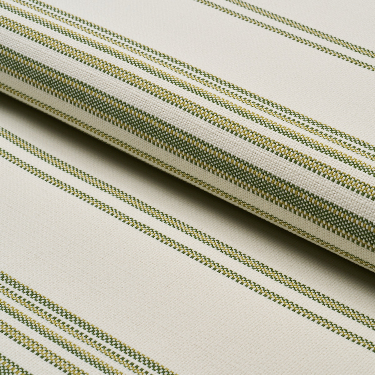 Solana Stripe Indoor/outdoor - Green - Schumacher 79333 Fabric - Schumacher Fabric