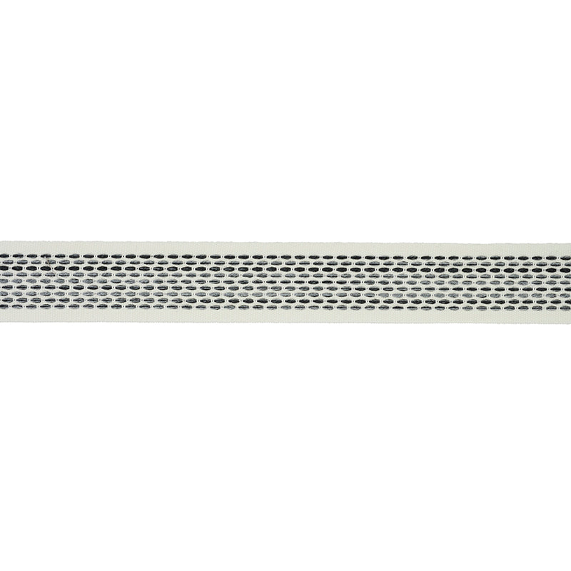 PORTOLA-TAPE-INDOOR-OUTDOOR-CHARCOAL-SCHUMACHER-79422 - Schumacher Trim