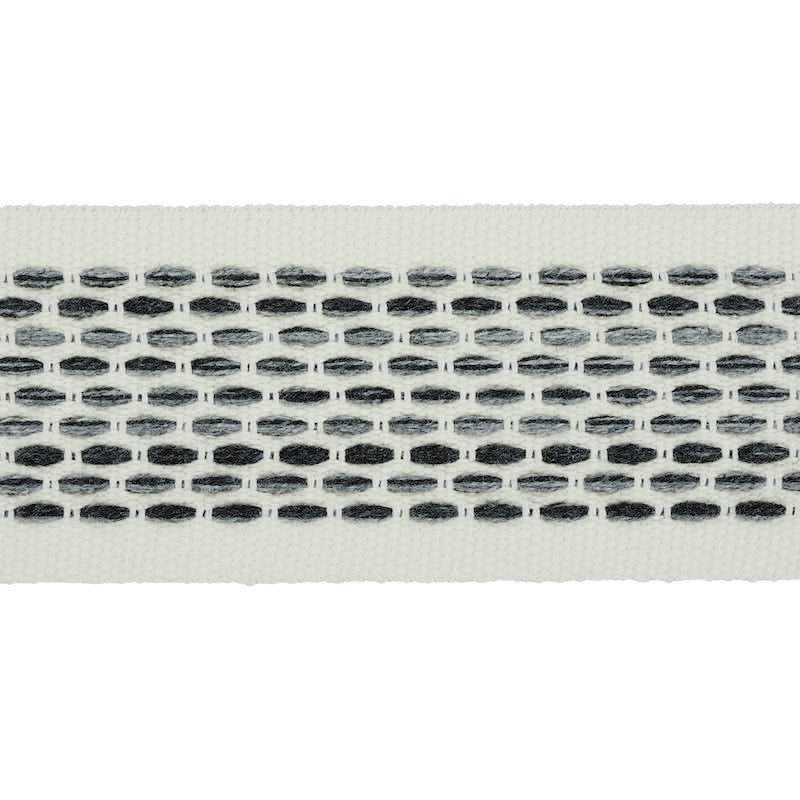 PORTOLA-TAPE-INDOOR-OUTDOOR-CHARCOAL-SCHUMACHER-79422 - Schumacher Trim