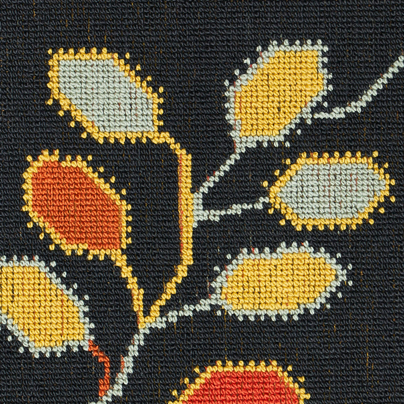 Tumble Weed Épinglé - Soot - Schumacher 79512 Fabric - Schumacher Fabric