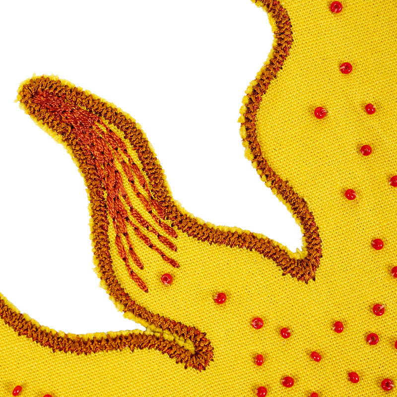 HELIOS-APPLIQU-YELLOW-SCHUMACHER-79640 - Schumacher Recortar