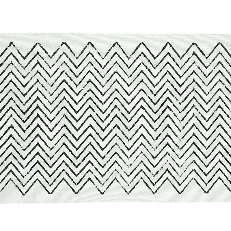LEORA-HAND-BLOCKED-TAPE-CHARCOAL-SCHUMACHER-79650 - Schumacher Recortar