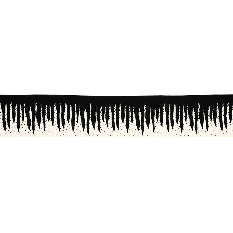 STALACTITE-TAPE-BLACK-WHITE-SCHUMACHER-79670 - Schumacher Recortar