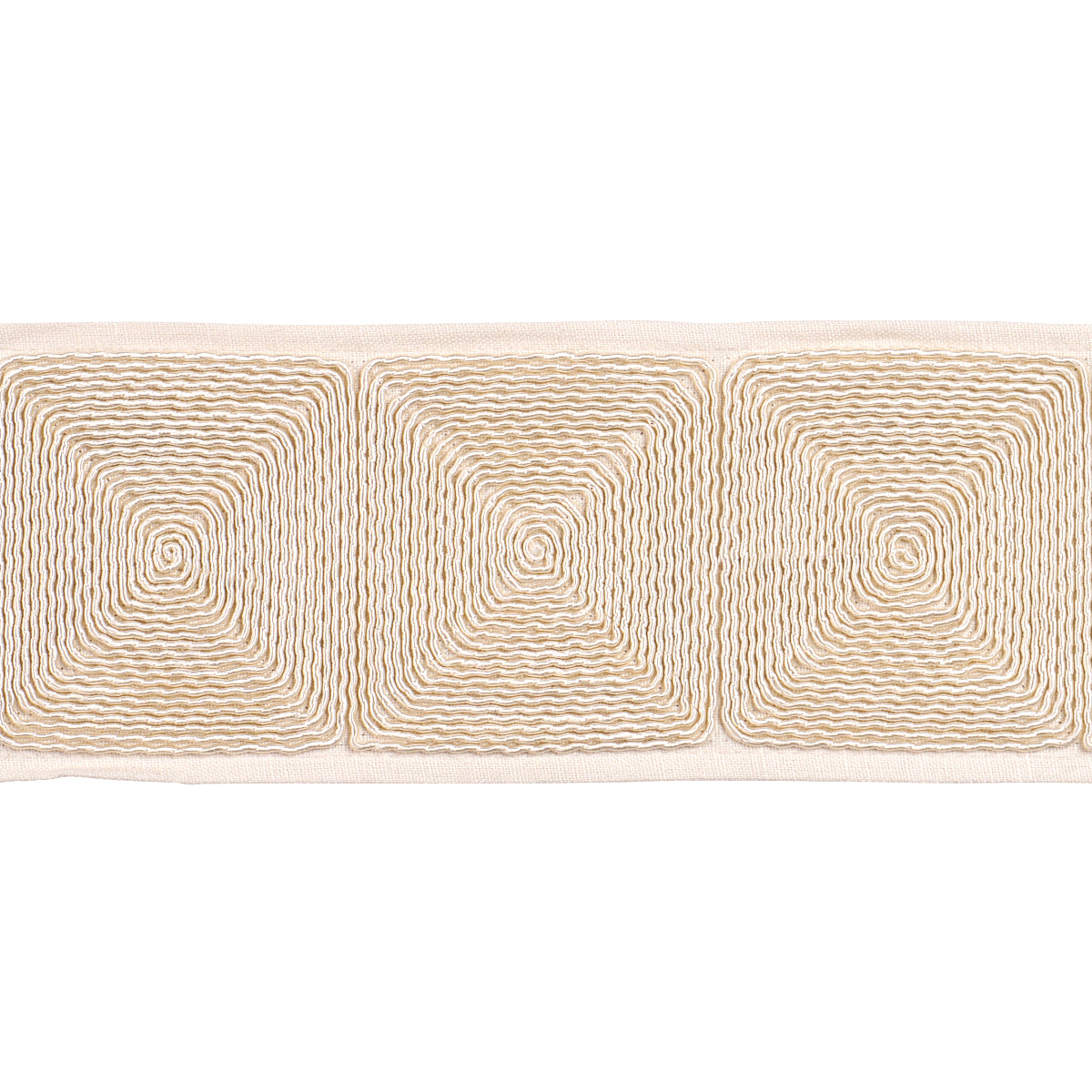 NAUTILINA-EMBROIDERED-TAPE-IVORY-SCHUMACHER-79891 - Schumacher Recortar
