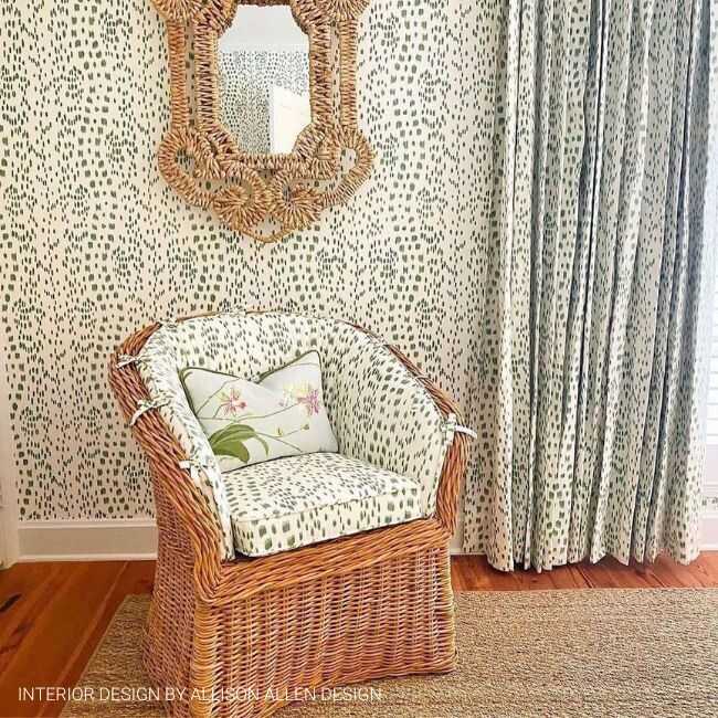 Les Touches - Green - BRUNSCHWIG & FILS Fabric