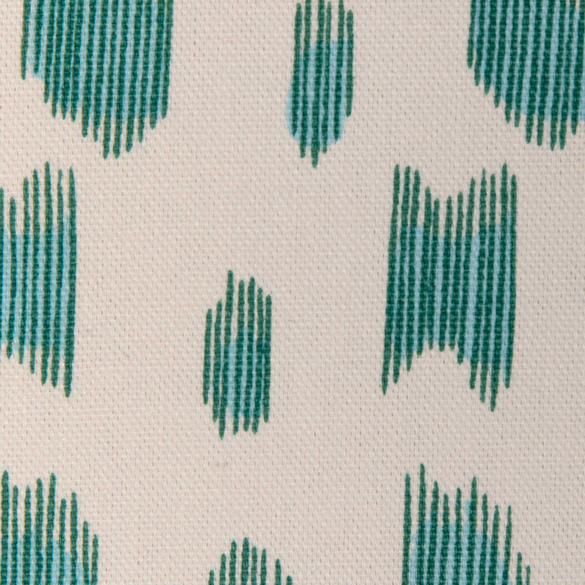 Les Touches - Aqua - BRUNSCHWIG & FILS Fabric