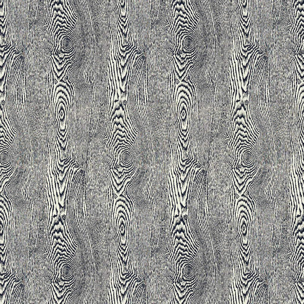 Wood - Indigo - Brunschwig & Fils Fabric