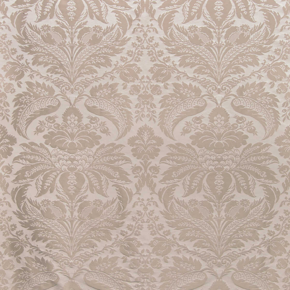 Damask Pierre - Grey - BRUNSCHWIG & FILS Tela