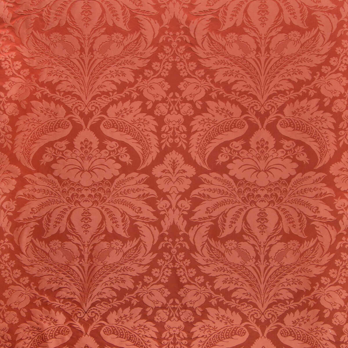Damask Pierre - Pepper Red - BRUNSCHWIG & FILS Tela
