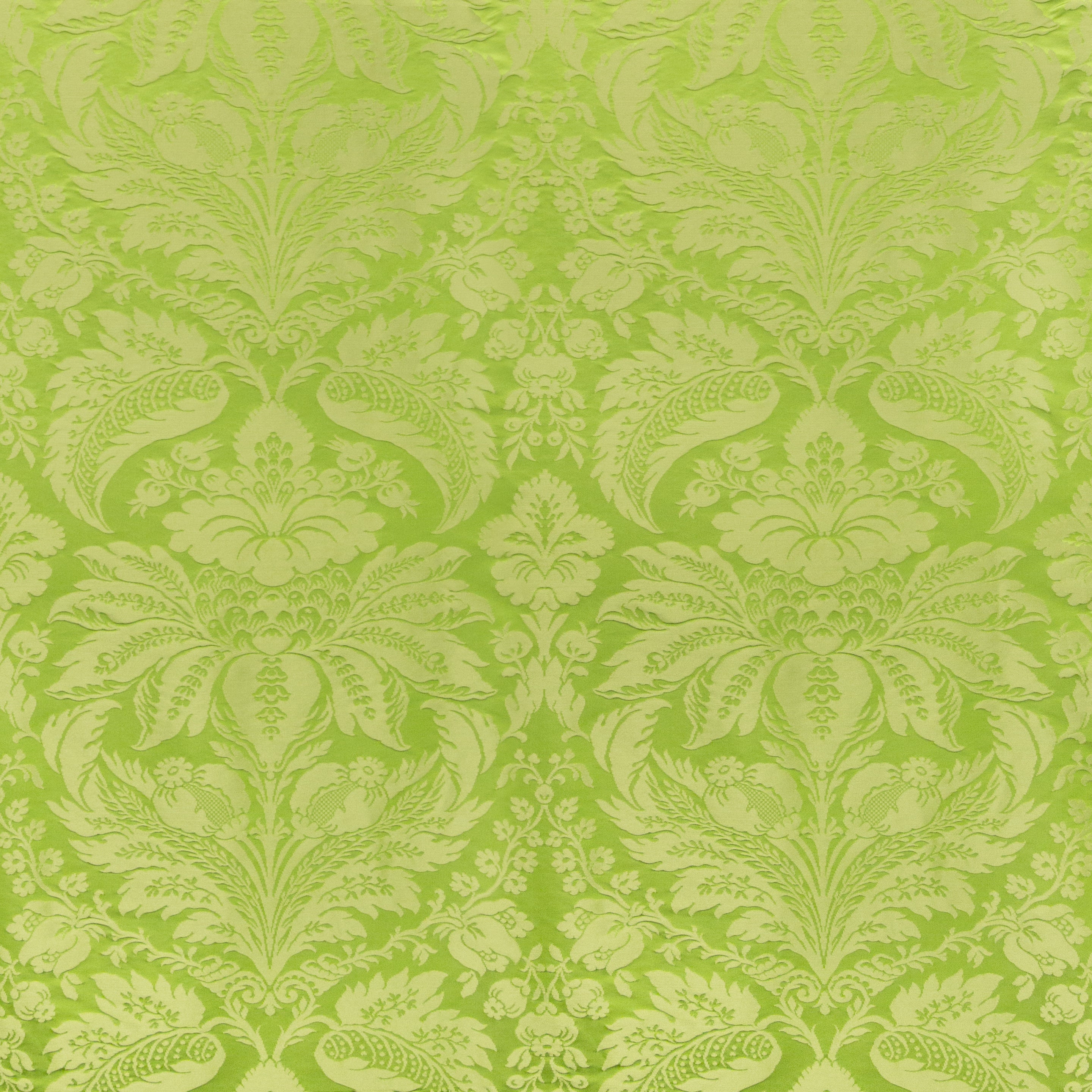 Damask Pierre - Green - Brunschwig & Fils Fabric