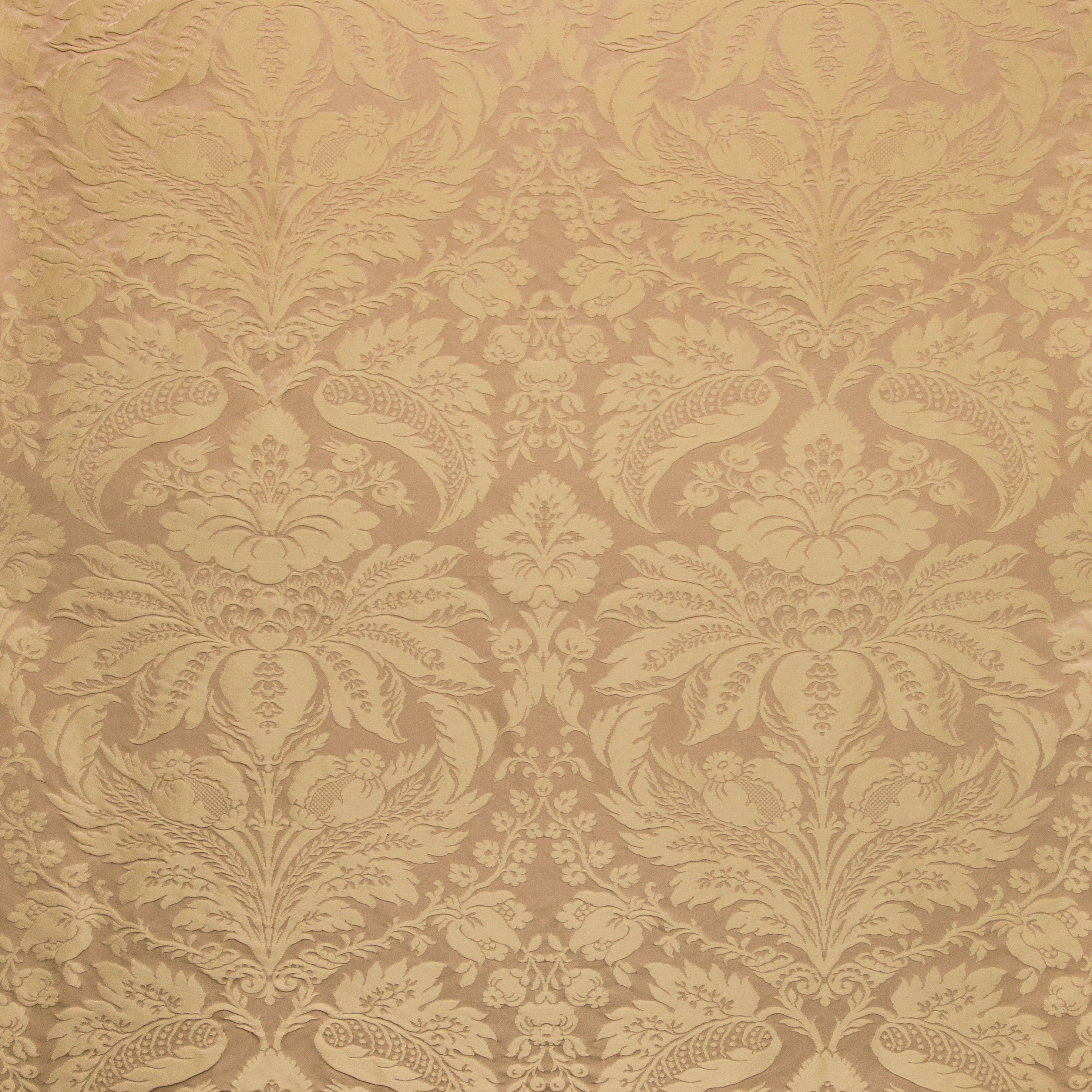 Damask Pierre - Wheat - Brunschwig & Fils Fabric
