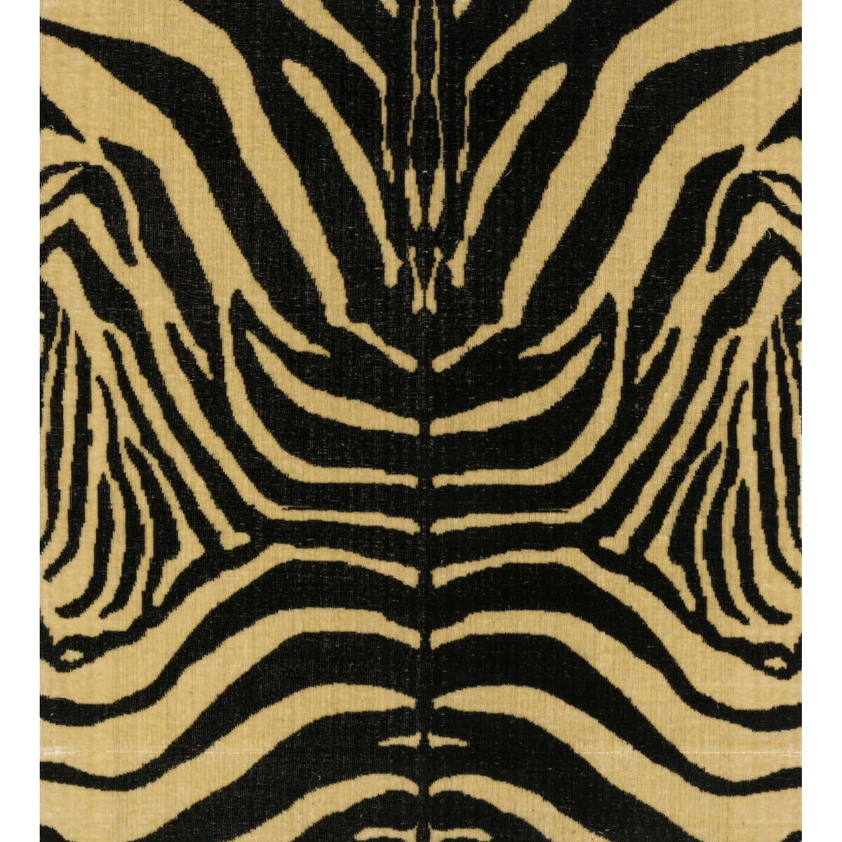 Zebra Velvet - Natural - BRUNSCHWIG & FILS Fabric