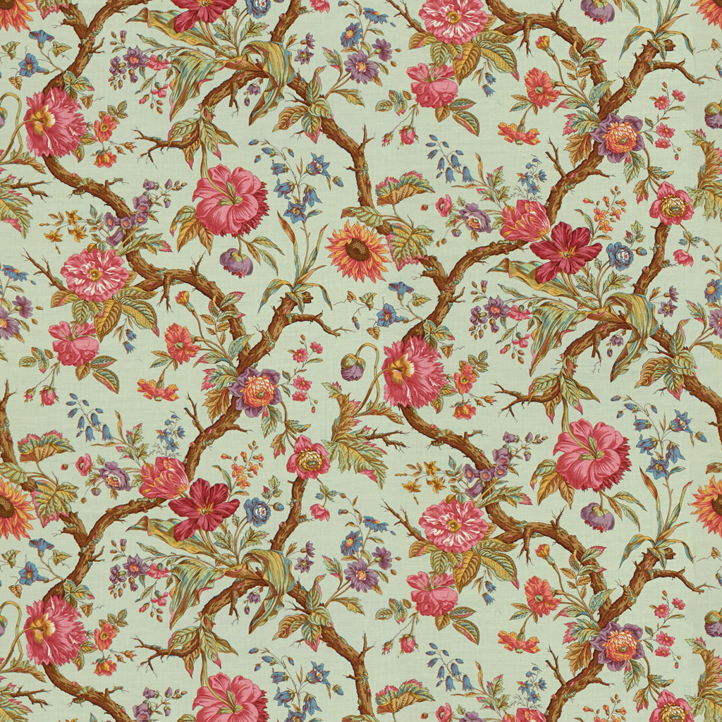 Arbre Fleuri - Ciel - Brunschwig & Fils Fabric