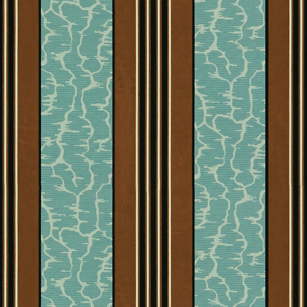 Castiglione - Turquoise - Brunschwig & Fils Fabric